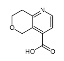 7,8-dihydro-5H-pyrano[4,3-b]pyridine-4-carboxylic acid Structure