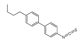 1-butyl-4-(4-isothiocyanatophenyl)benzene Structure