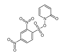 2-oxopyridin-1(2H)-yl 2,4-dinitrobenzenesulfonate Structure