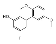 3-(2,5-dimethoxyphenyl)-5-fluorophenol Structure
