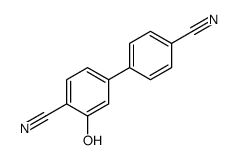 3-羟基-[1,1"-联苯]-4,4"-二甲腈结构式