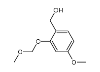 2-(methoxymethoxy)-4-methoxybenzyl alcohol Structure