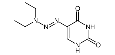 5-(3,3-diethyltriaz-1-en-1-yl)pyrimidine-2,4(1H,3H)-dione Structure