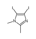 4,5-Diiodo-1,2-dimethyl-1H-imidazole Structure