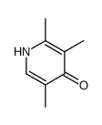 4(1H)-Pyridinone,2,3,5-trimethyl-(9CI) Structure