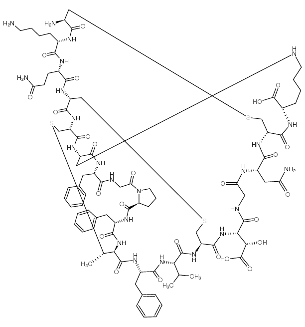Duramycin Structure