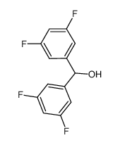 3,3',5,5'-tetrafluorobenzhydrol Structure
