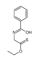 O-ethyl 2-benzamidoethanethioate结构式