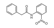 Phenylessigsaeure-[2-nitro-anilid]结构式