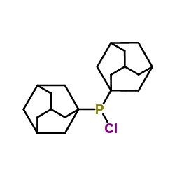 Diadamantan-1-ylphosphinous chloride Structure