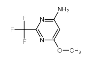 6-甲氧基-2-三氟甲基-嘧啶-4-胺结构式