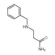 3-(苄胺基)丙酰胺结构式