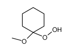 1-hydroperoxy-1-methoxycyclohexane结构式