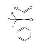(R)-α-hydroxy-α-trifluoromethylphenyl acetic acid Structure