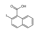 2-iodonaphthalene-1-carboxylic acid结构式