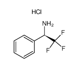 (R)-2,2,2-TRIFLUORO-1-PHENYLETHANAMINE HYDROCHLORIDE Structure