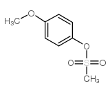 4-甲氧基苯基甲磺酸结构式