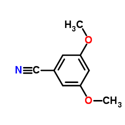 3,5-二甲氧基苯甲腈结构式