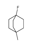1-Fluoro-4-methylbicyclo[2.2.2]octane Structure