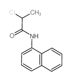 2-氯-N-1-萘丙酰胺结构式
