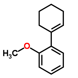 1-(1-Cyclohexen-1-yl)-2-methoxybenzene结构式