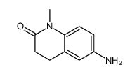 6-氨基-1-甲基-3,4-二氢喹啉-2(1H)-酮结构式
