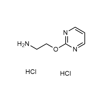 2-(嘧啶-2-酰氧基)乙胺二盐酸盐结构式