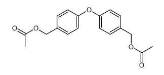 4,4'-oxydibenzyl di(acetate) structure