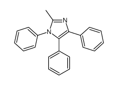 2-methyl-1,4,5-triphenylimidazole结构式