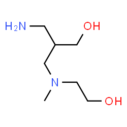 1-Propanol,3-amino-2-[[(2-hydroxyethyl)methylamino]methyl]-(9CI)结构式