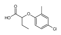 2-(4-CHLORO-2-METHYLPHENOXY)BUTANOIC ACID Structure