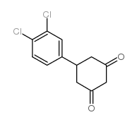 5-(3,4-二氯苯基)环己烷-1,3-二酮结构式