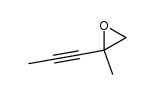 epoxy-1,2 methyl-2 pentyne-3 Structure