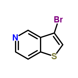 3-溴噻吩并[3,2-c]吡啶结构式