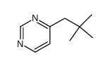 Pyrimidine, 4-neopentyl- (8CI)结构式