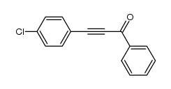 1-(4-chlorophenyl)-3-phenyl-2-propyn-1-one Structure