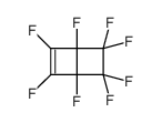 1,2,3,4,5,5,6,6-Octafluorobicyclo[2.2.0]hex-2-ene结构式