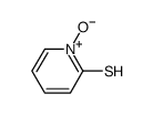 2-mercaptopyridine n-oxide Structure