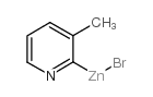 3-METHYL-2-PYRIDYLZINC BROMIDE Structure