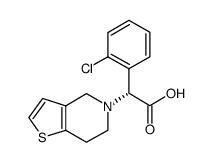R-Clopidogrel Carboxylic Acid Structure
