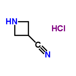 3-乙腈环丁胺盐酸盐结构式