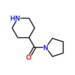 [4-哌啶基(1-吡咯烷基)甲酮]结构式