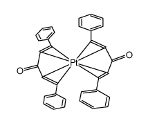 TRIS(DIBENZYLIDENEACETONE)DIPLATINUM(0) structure