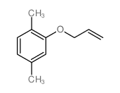 Benzene,1,4-dimethyl-2-(2-propen-1-yloxy)-结构式