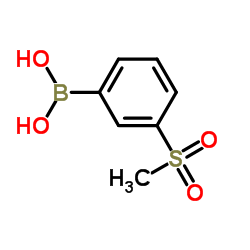 3-(甲基磺酰基)苯基硼酸图片