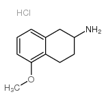 2-氨基-5-甲基四氢萘盐酸盐结构式