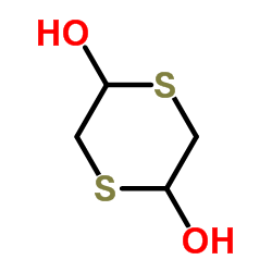 1,4-Dithiane-2,5-diol Structure