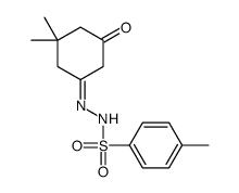 N'-(3,3-二甲基-5-氧代环己基亚基)-4-甲基苯磺酰肼结构式
