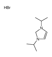 1,3-di(propan-2-yl)-1,2-dihydroimidazol-1-ium,bromide结构式