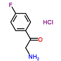 alpha-氨基对氟苯乙酮盐酸盐结构式